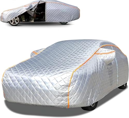 Hail Protector Truck Cover, Compatible with Ford F150 250/Chevy Silverado/GMC Sierra/Dodge Ram 1500/Toyota Outdoor Waterproof Car Cover All Weather, Fit Truck Length Up to 242"