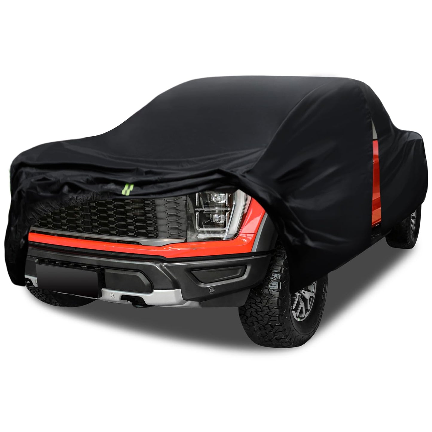 6 Layers SUV Car Cover Waterproof All Weather for Automobiles, Size A5 with Zipper & Cotton Universal Fit for Buick Encore, Chevrolet Trax, Ford Escape (Up to 181inch), Silver