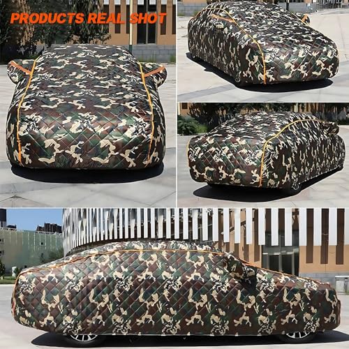 Hail Protector Truck Cover, Compatible with Ford F150 250/Chevy Silverado/GMC Sierra/Dodge Ram 1500/Toyota Outdoor Waterproof Car Cover All Weather, Fit Truck Length Up to 242"