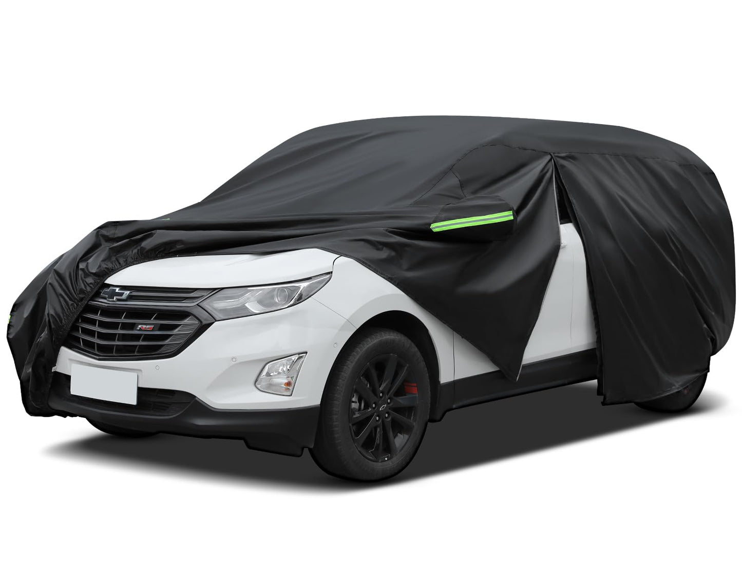 Sailnovo Car Cover Waterproof All Weather,7 Layers Heavy Duty Outdoor Full Car Cover, Snowproof Rainproof Windproof Sun UV Protection (PE+Cotton,A7 Fit Hatchback-Length (Up to 177"))
