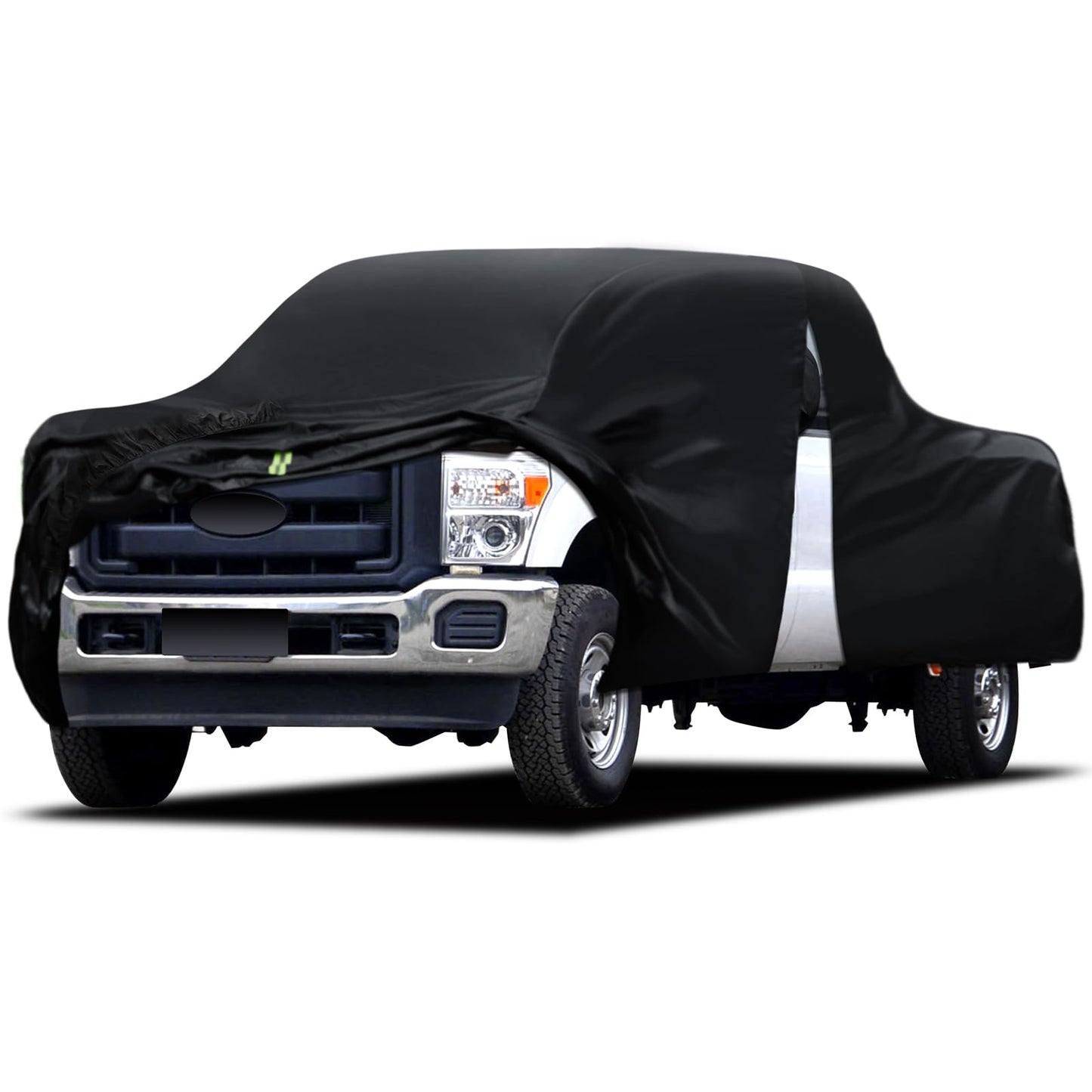 6 Layers SUV Car Cover Waterproof All Weather for Automobiles, Size A5 with Zipper & Cotton Universal Fit for Buick Encore, Chevrolet Trax, Ford Escape (Up to 181inch), Silver