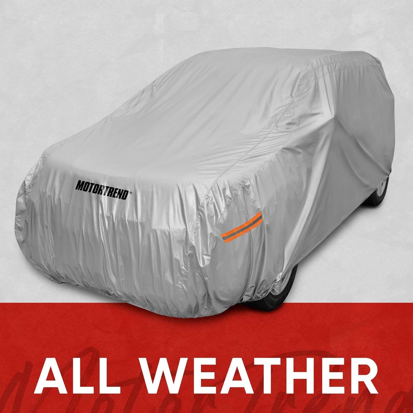 Motor Trend SafeKeeper Heavy Duty Car Cover Waterproof All Weather, Multi-Layered Truck SUV Car Cover for Snow Rain Sun UV Protection, Full Exterior Car Covers for Automobiles (Fits up to 210" Length)