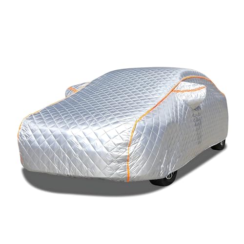 Hail Protector Truck Cover, Compatible with Ford F150 250/Chevy Silverado/GMC Sierra/Dodge Ram 1500/Toyota Outdoor Waterproof Car Cover All Weather, Fit Truck Length Up to 242"