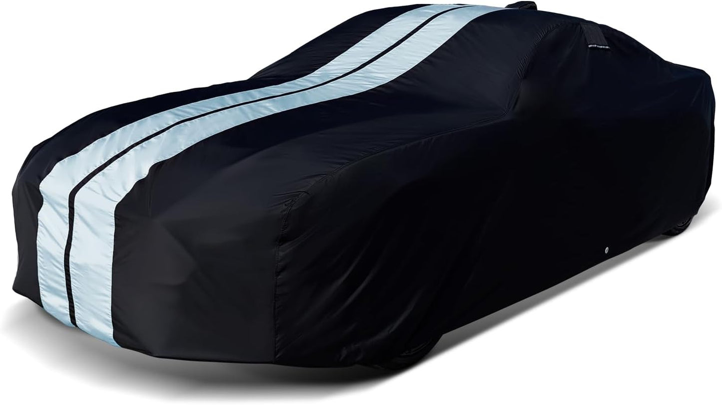 iCarCover 100-Layer Premium Truck Car Cover Waterproof All Weather, Rain Snow UV Protection Full Car Covers, F-150, Ram 1500, Silverado 1500, Sierra 1500, Tundra, Size T84 (See Size Chart)