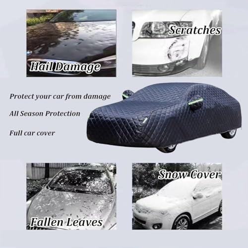 Hail Protector Truck Cover, Compatible with Ford F150 250/Chevy Silverado/GMC Sierra/Dodge Ram 1500/Toyota Outdoor Waterproof Car Cover All Weather, Fit Truck Length Up to 242"