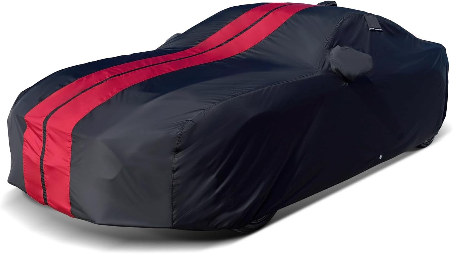 iCarCover 100-Layer Premium Truck Car Cover Waterproof All Weather, Rain Snow UV Protection Full Car Covers, F-150, Ram 1500, Silverado 1500, Sierra 1500, Tundra, Size T84 (See Size Chart)