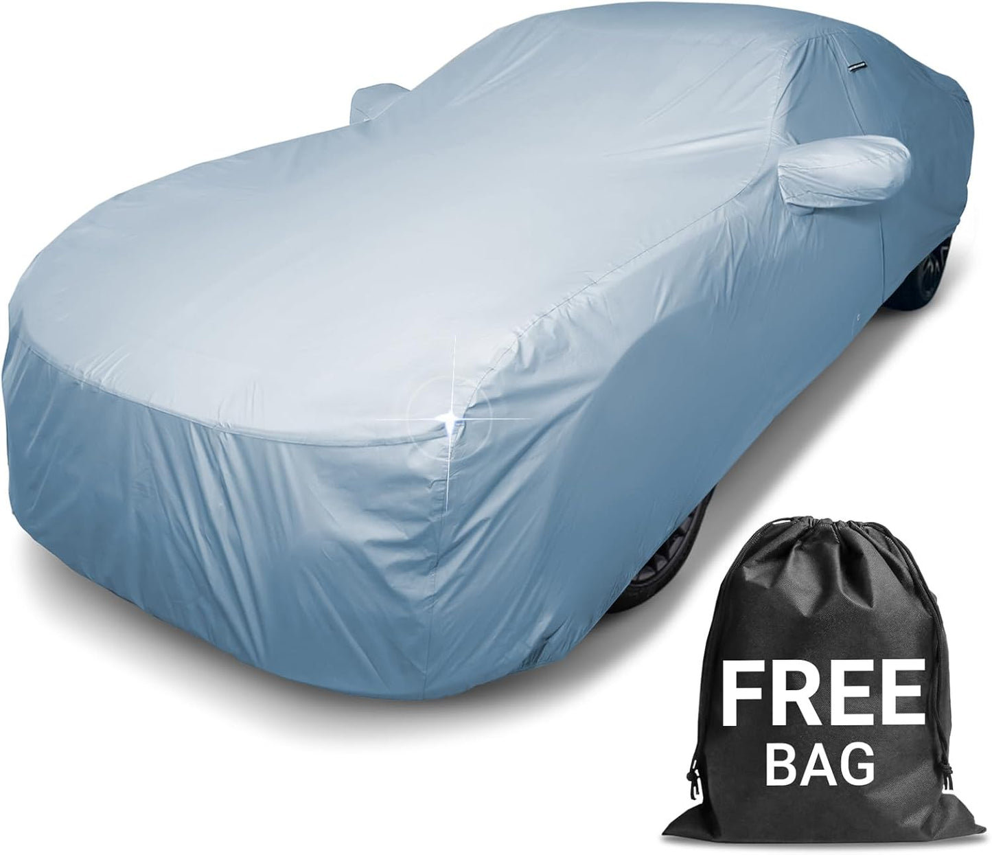 iCarCover 100-Layer Premium Truck Car Cover Waterproof All Weather, Rain Snow UV Protection Full Car Covers, F-150, Ram 1500, Silverado 1500, Sierra 1500, Tundra, Size T84 (See Size Chart)
