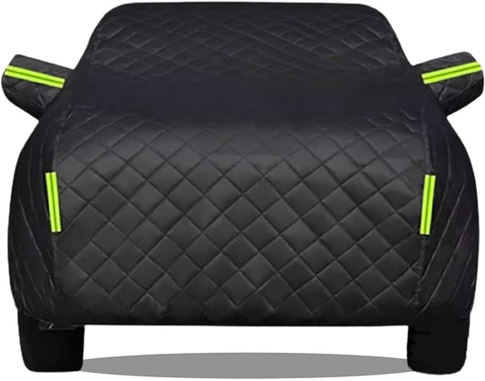 Hail Protector Car Cover Truck Compatible with Ford F150 250/Chevy Silverado/GMC Sierra/Dodge Ram 1500/Toyota Tundra, 5 Layers Hail Car Cover(Black,Fit Truck Length Up to 242")