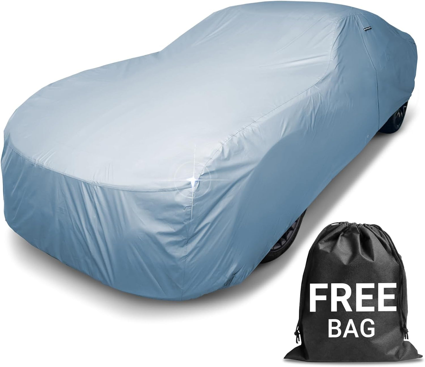 iCarCover 100-Layer Premium Truck Car Cover Waterproof All Weather, Rain Snow UV Protection Full Car Covers, F-150, Ram 1500, Silverado 1500, Sierra 1500, Tundra, Size T84 (See Size Chart)