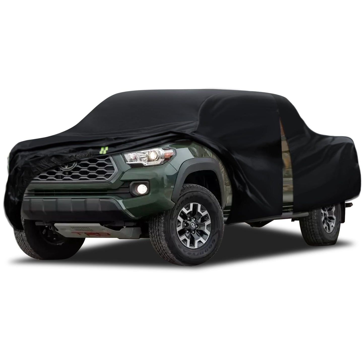 6 Layers SUV Car Cover Waterproof All Weather for Automobiles, Size A5 with Zipper & Cotton Universal Fit for Buick Encore, Chevrolet Trax, Ford Escape (Up to 181inch), Silver