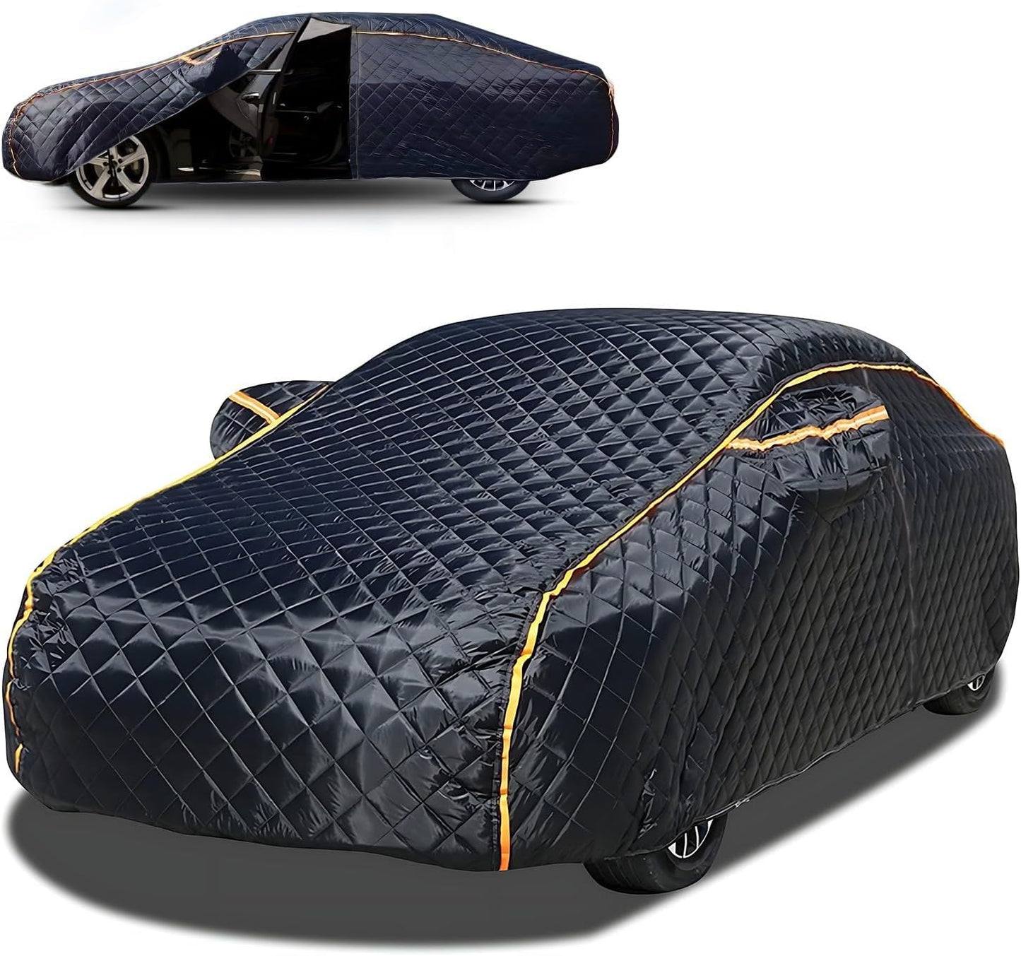 Hail Protector Truck Cover, Compatible with Ford F150 250/Chevy Silverado/GMC Sierra/Dodge Ram 1500/Toyota Outdoor Waterproof Car Cover All Weather, Fit Truck Length Up to 242"
