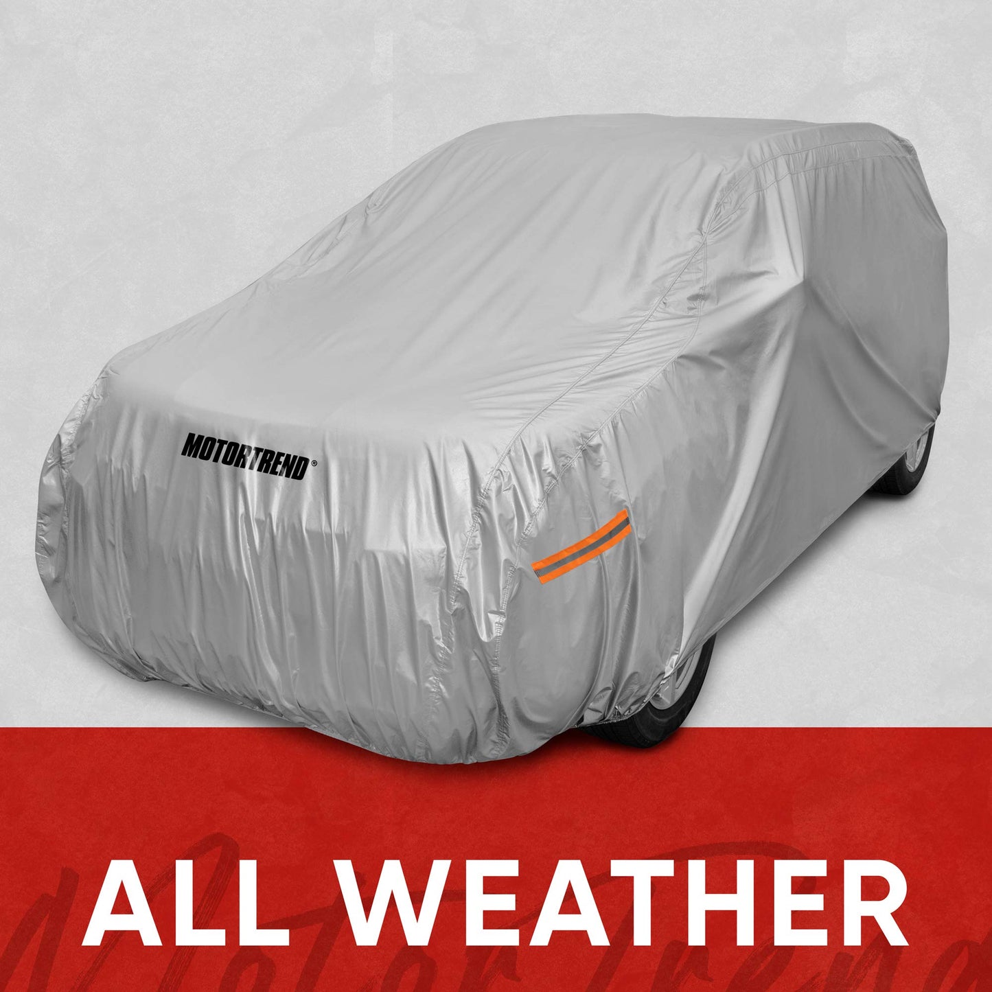 Motor Trend SafeKeeper Heavy Duty Car Cover Waterproof All Weather, Multi-Layered Truck SUV Car Cover for Snow Rain Sun UV Protection, Full Exterior Car Covers for Automobiles (Fits up to 210" Length)