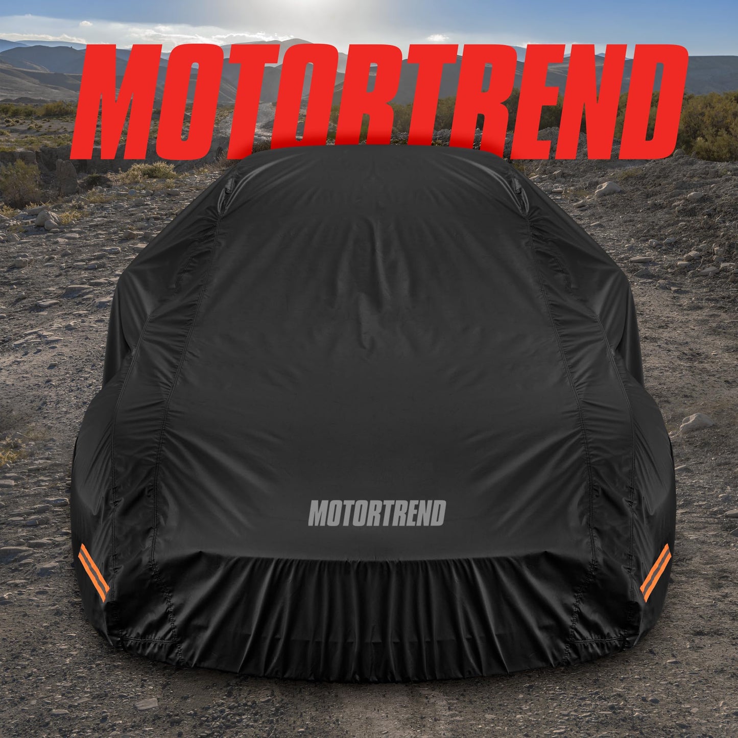 Motor Trend SafeKeeper Heavy Duty Car Cover Waterproof All Weather, Multi-Layered Truck SUV Car Cover for Snow Rain Sun UV Protection, Full Exterior Car Covers for Automobiles (Fits up to 210" Length)